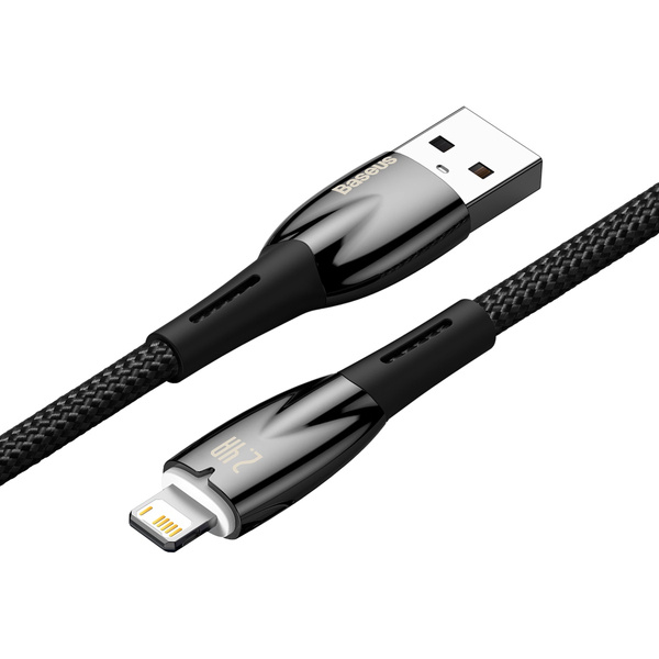 Baseus Glimmer Series | Kabel USB - Lightning do Apple iPhone iPad AirPods 1m 2.4A