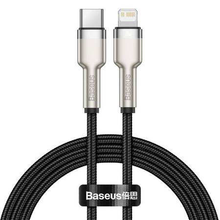 Baseus Cafule Metal | Kabel USB-C Lightning PD 20W do iPhone iPad 1m