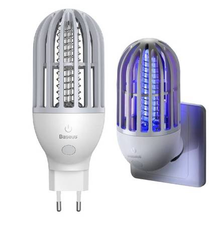 Baseus Linlon | Lampa owadobójcza do kontaktu na komary owady LED UV *EOL