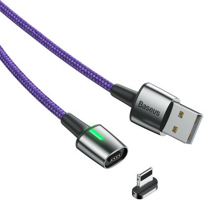 Baseus Zinc Standard | Magnetyczny kabel USB - Lightning do iPhone 2.4A 100cm EOL